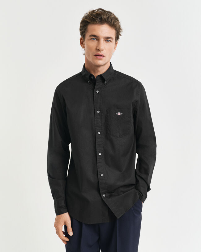 Camisa Regular Fit clásica de popelina