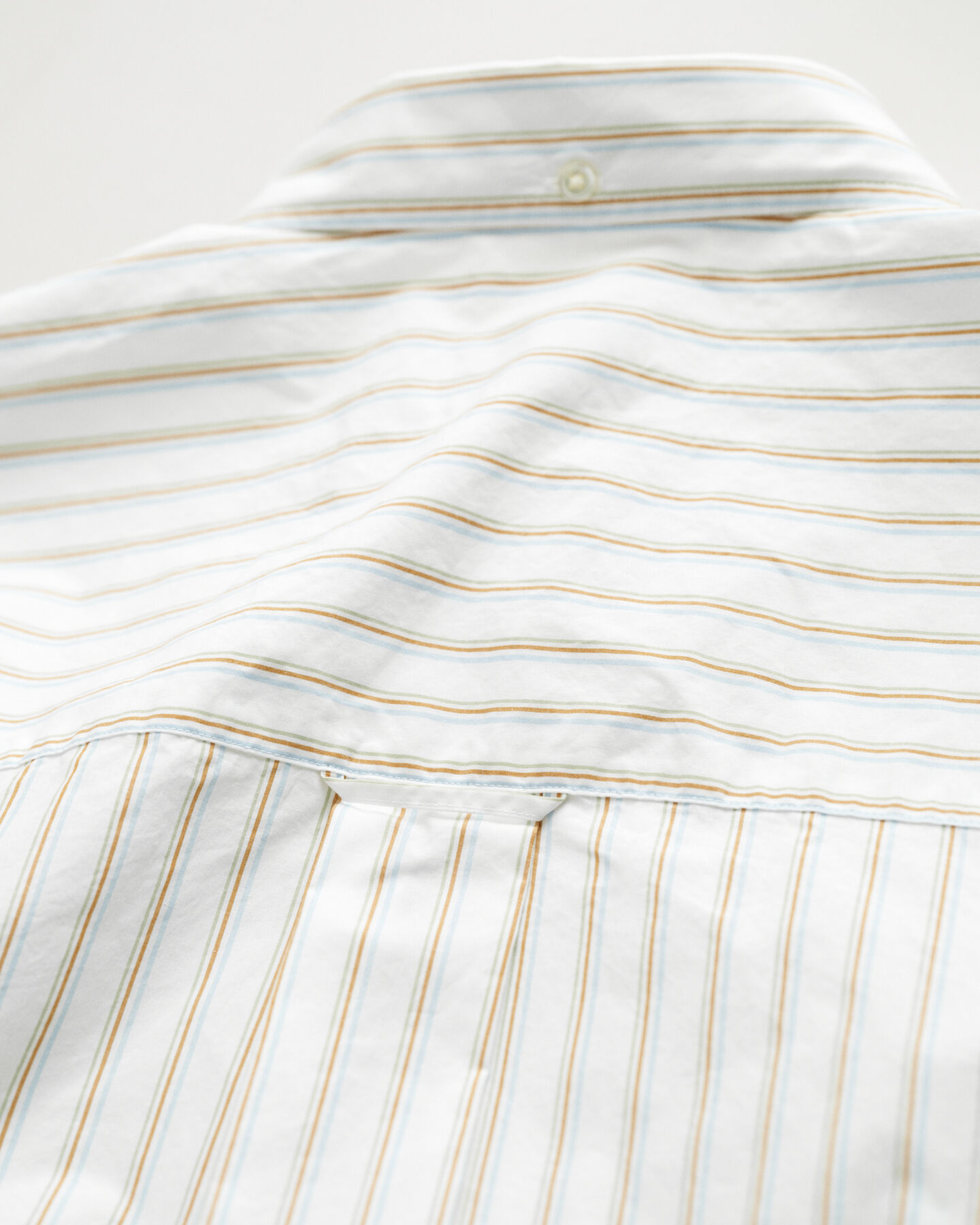 Camisa Relaxed Fit de manga corta Heritage Poplin a rayas