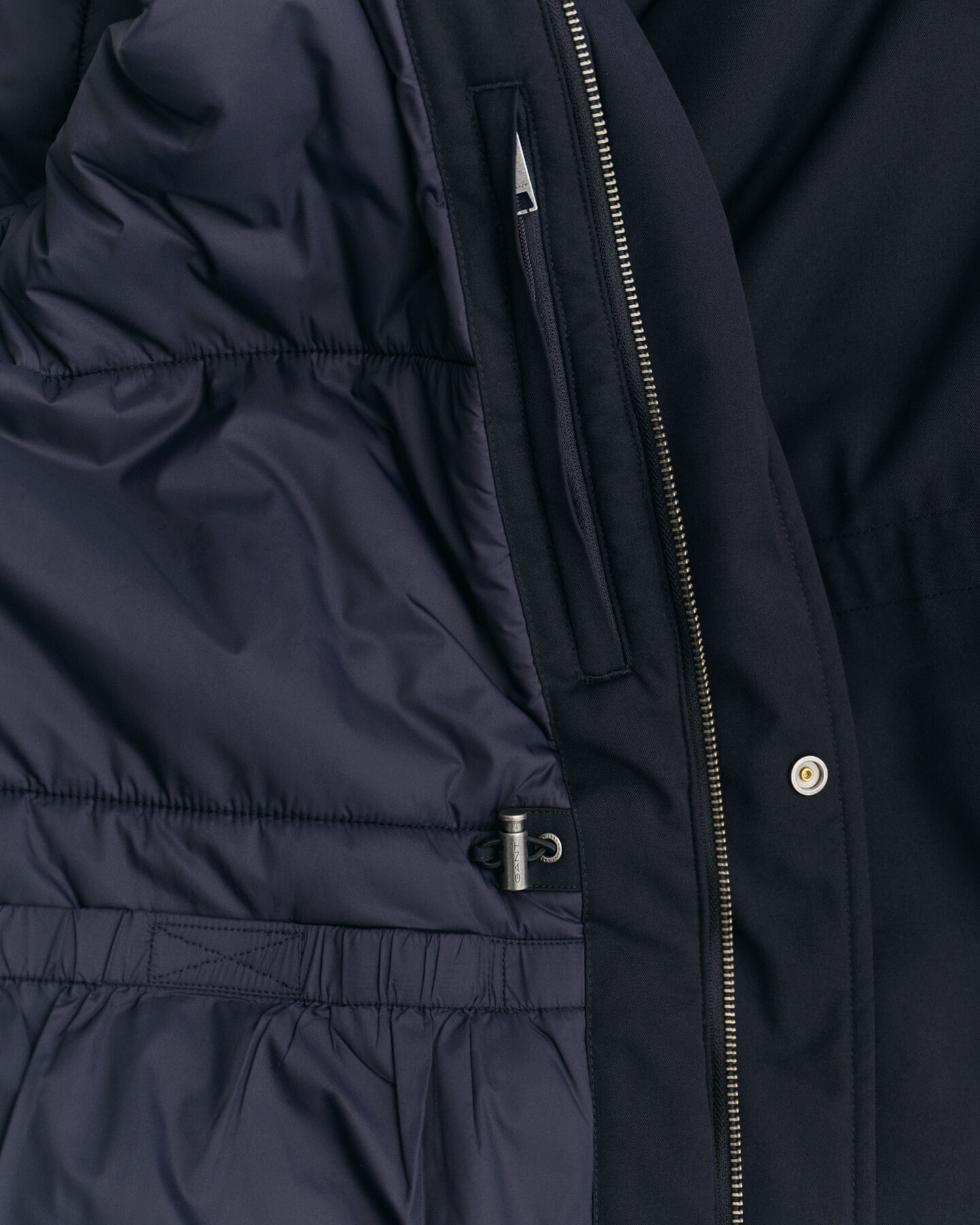 Cazadora militar de franela