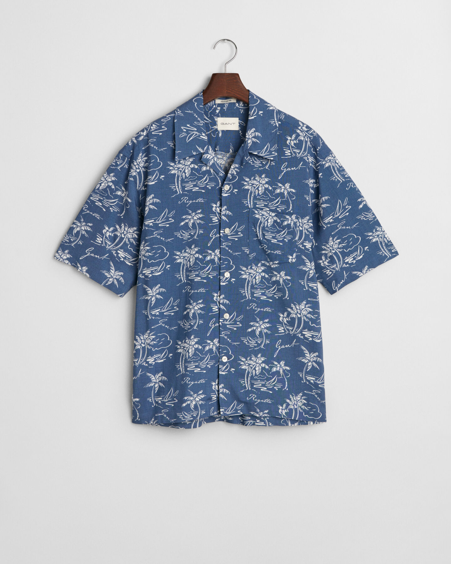 Camisa Relaxed Fit Island Print
