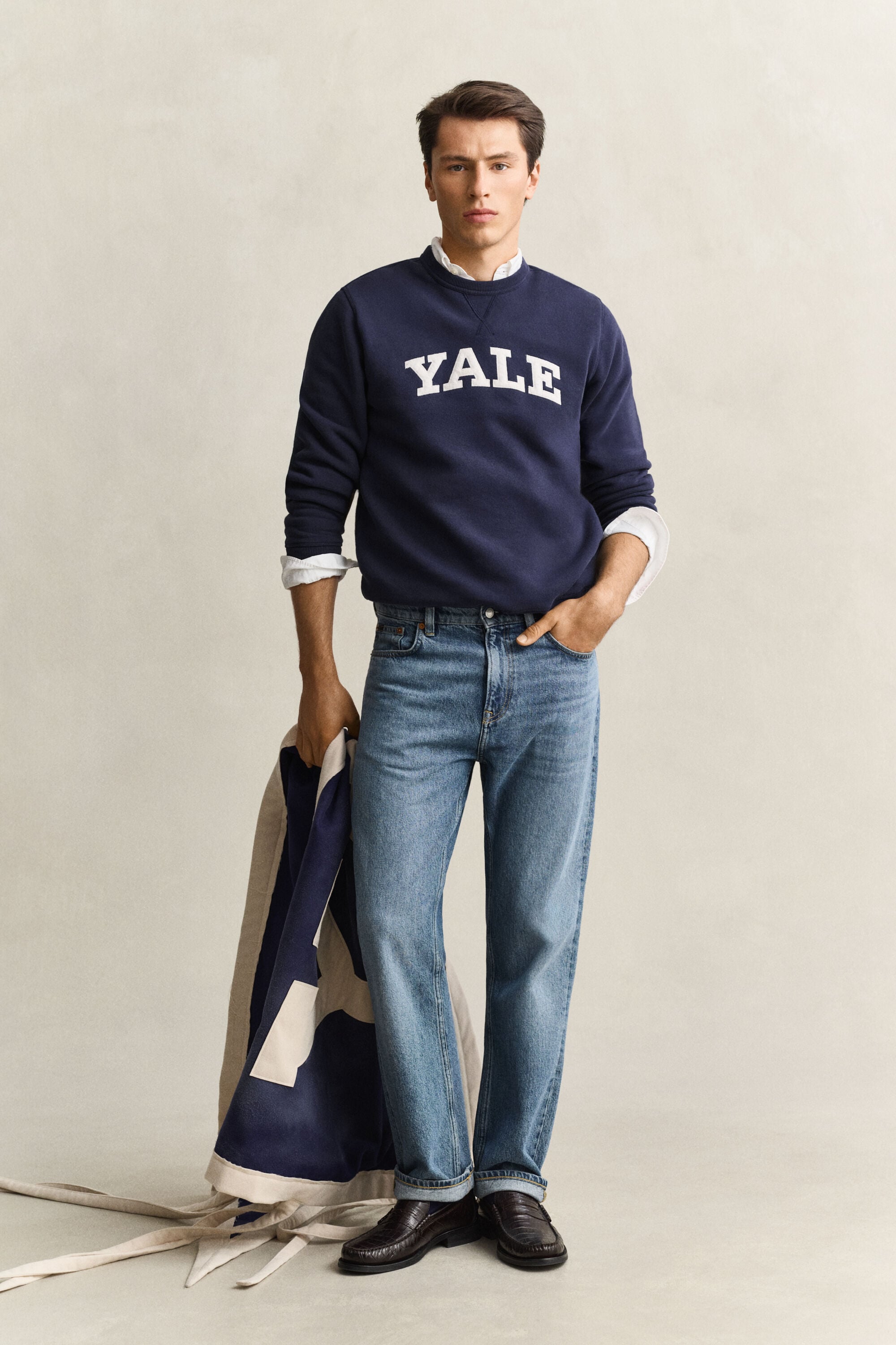 Sudadera de cuello redondo Gant x Yale