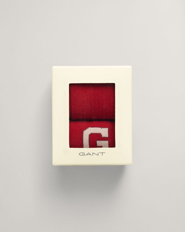 Caja de regalo con dos pares de calcetines