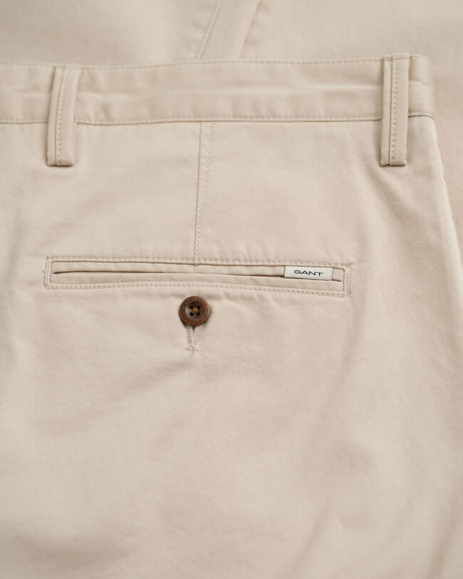 Pantalones chinos Slim Fit de sarga