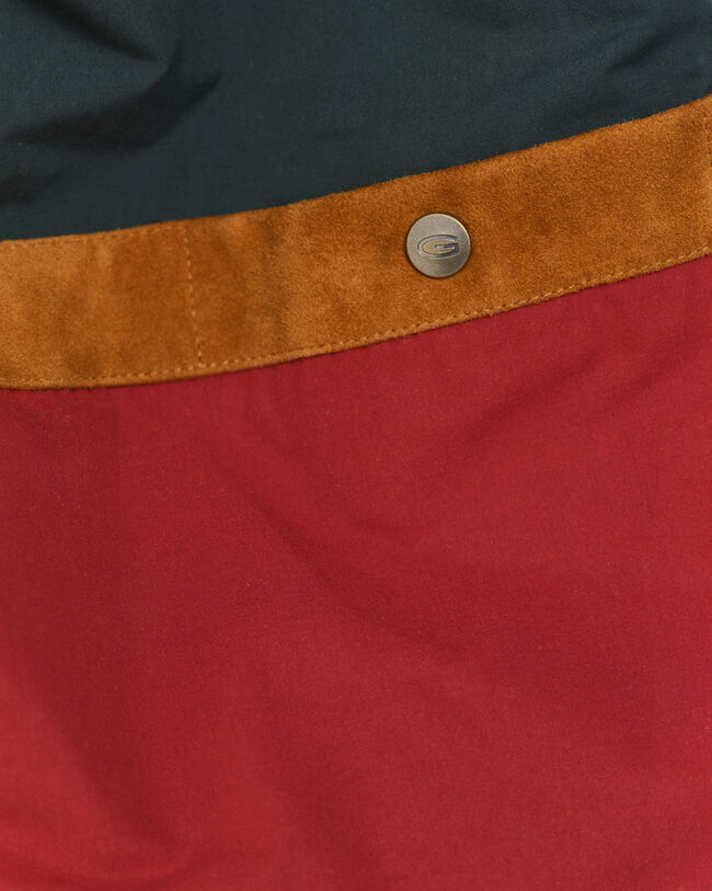 GANT Varsity Jacket de mezcla de lana y ante