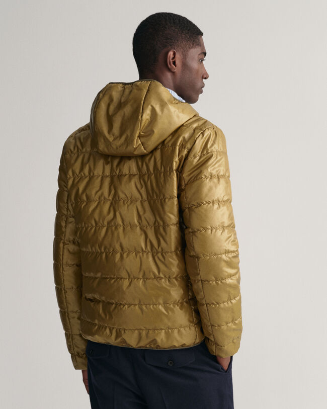 Chaqueta reversible con capucha