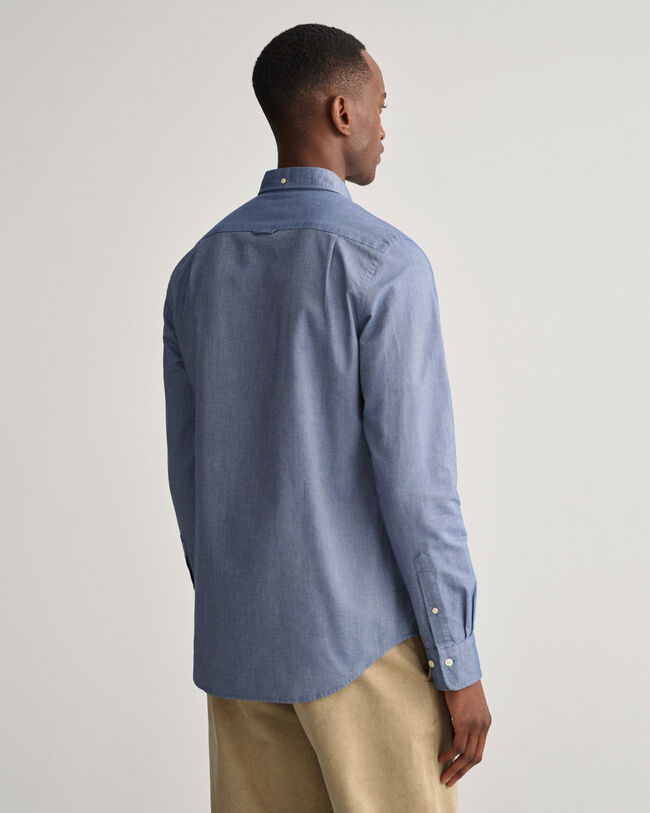 Camisa Oxford Slim Fit