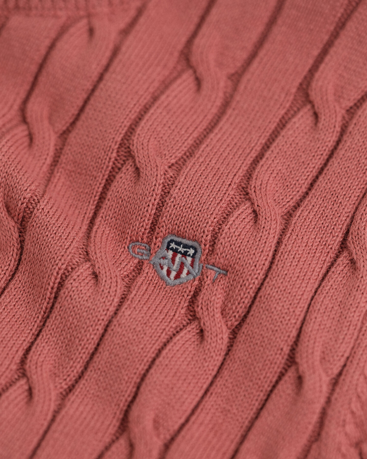 Jersey de manga corta de punto de ochos en algodón elástico Teen Girls