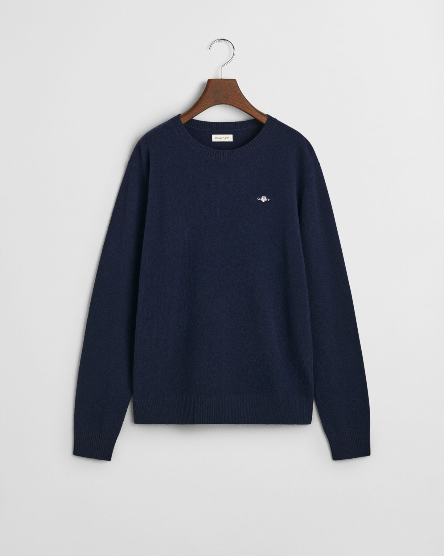 Jersey de cuello redondo en lana de oveja Shield Teens