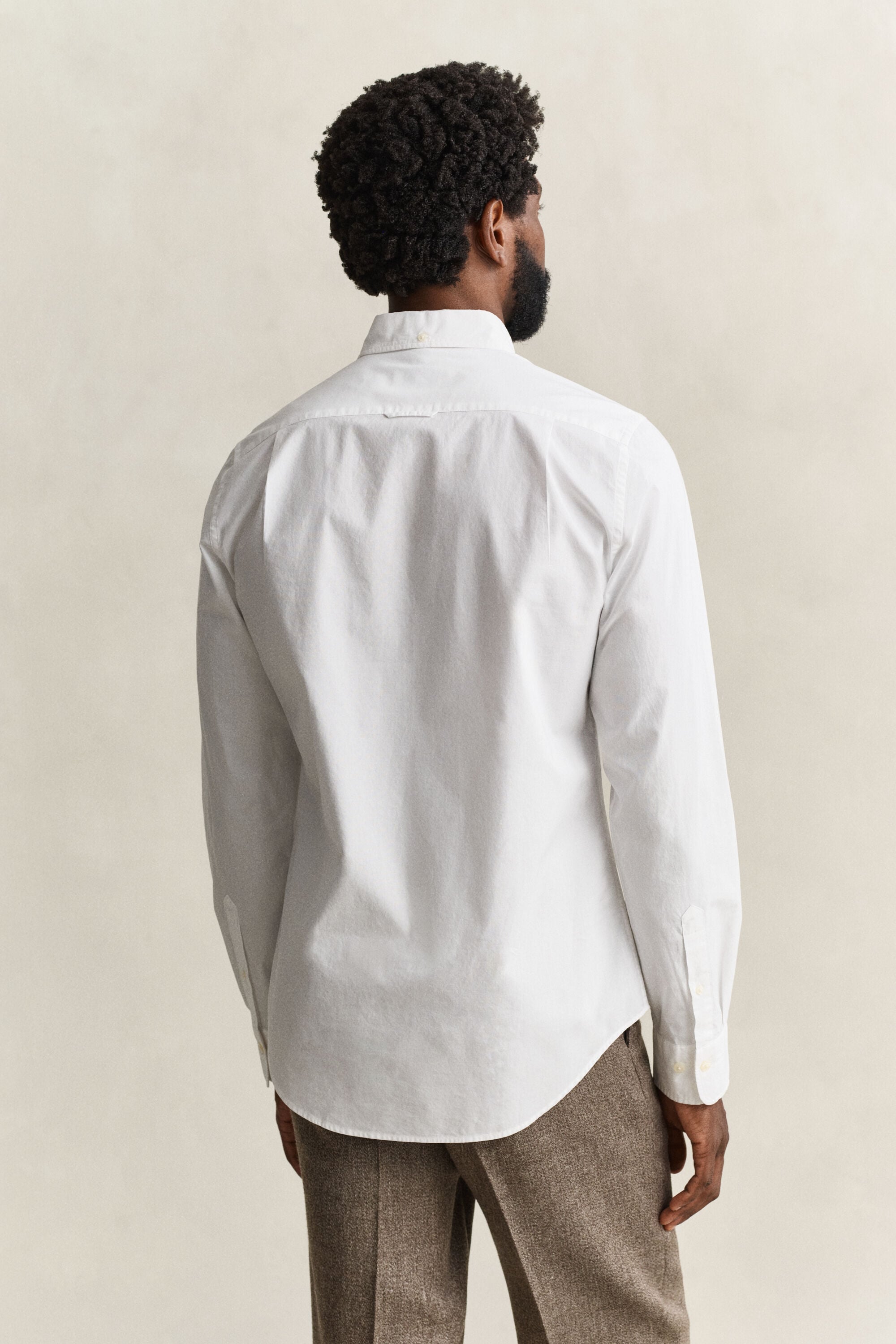 Camisa de popelina Slim Fit clásica