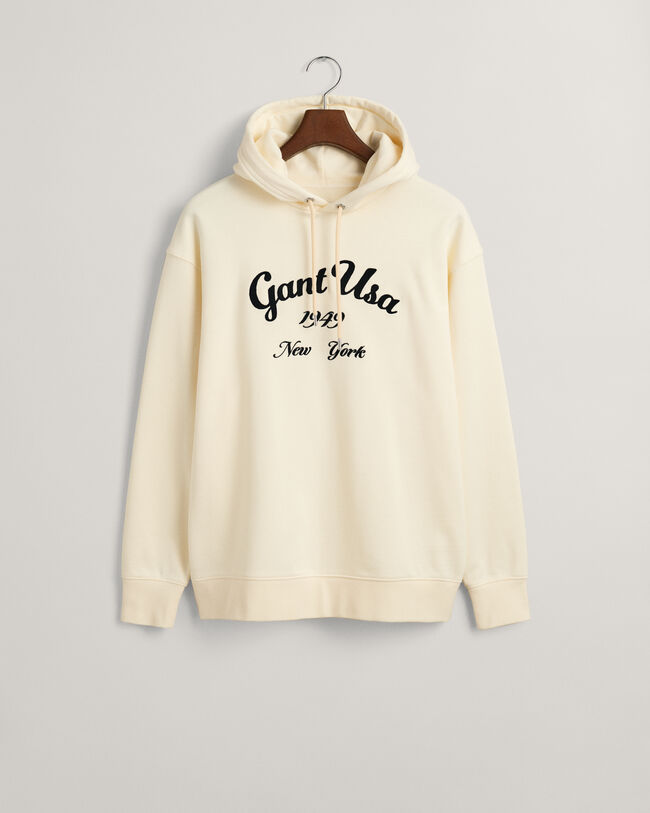 Sudadera con capucha Script Graphic