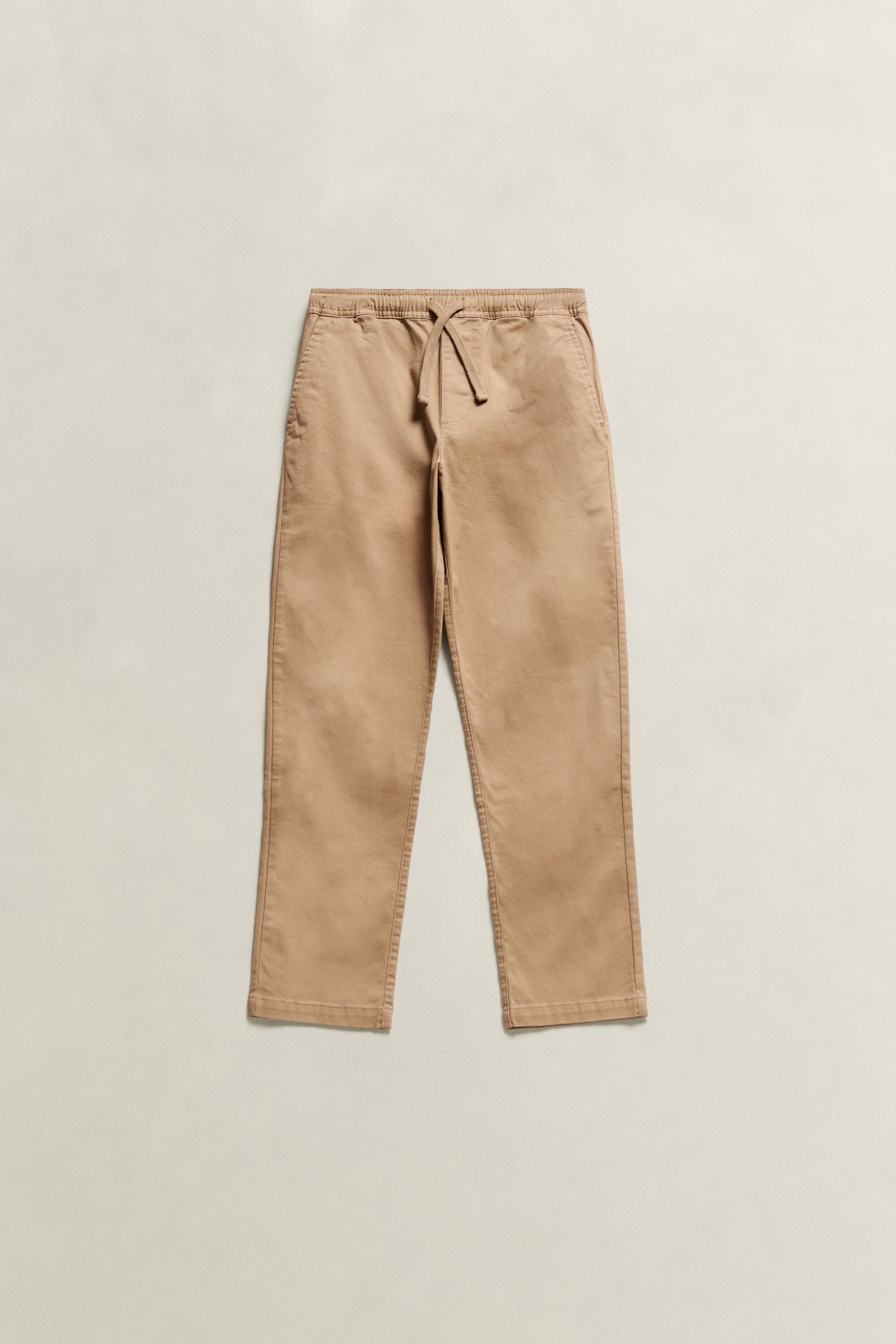 Pantalones chinos con cordón ajustable Teen Boys