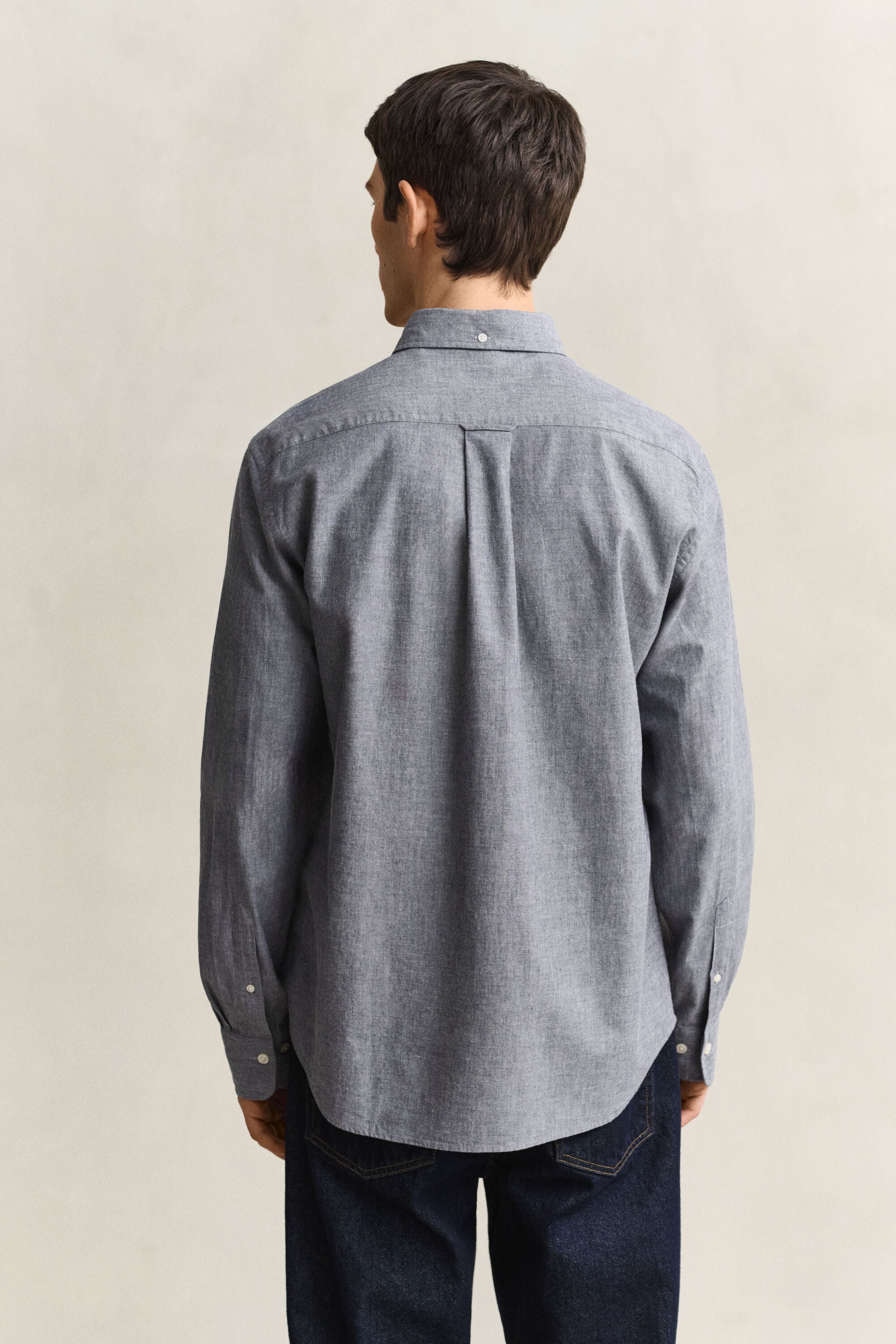 Camisa de popelina jaspeada Archive