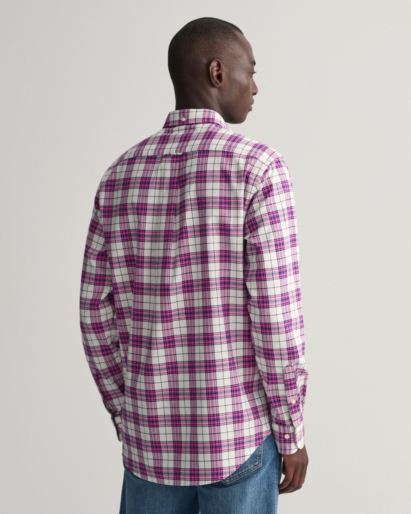 Camisa Oxford Regular Fit a cuadros