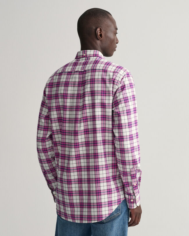 Camisa Oxford Regular Fit a cuadros