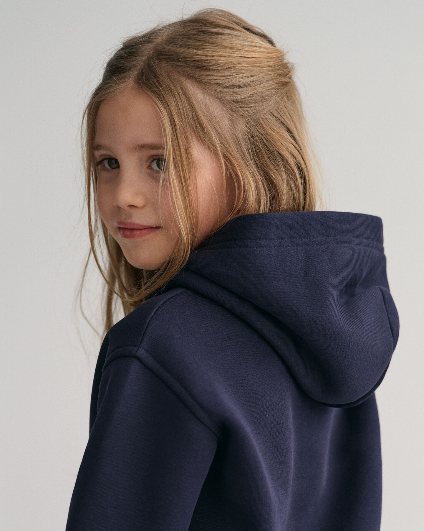 Sudadera corta con capucha GANT USA Girls