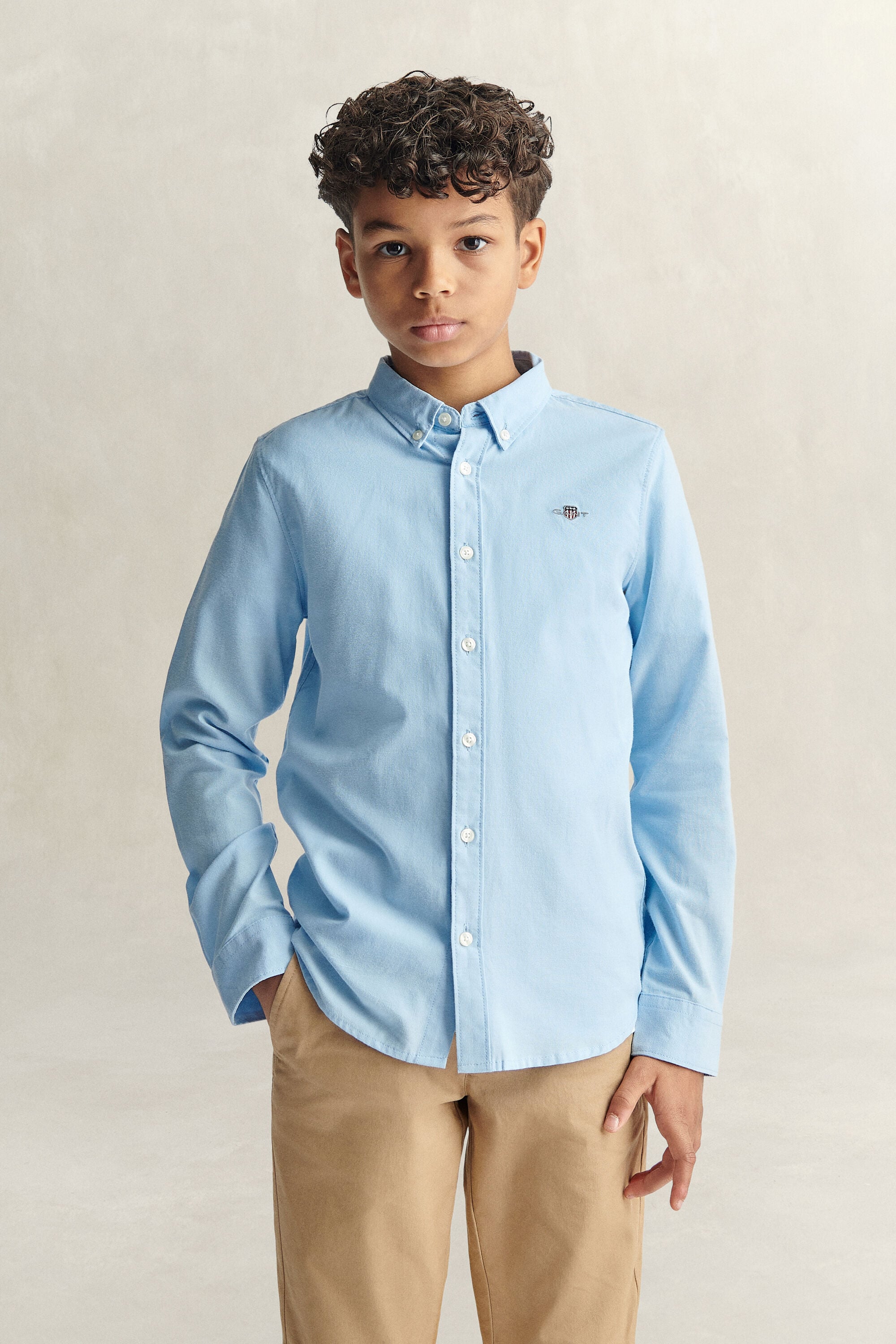 Camisa Oxford Shield Teen Boys