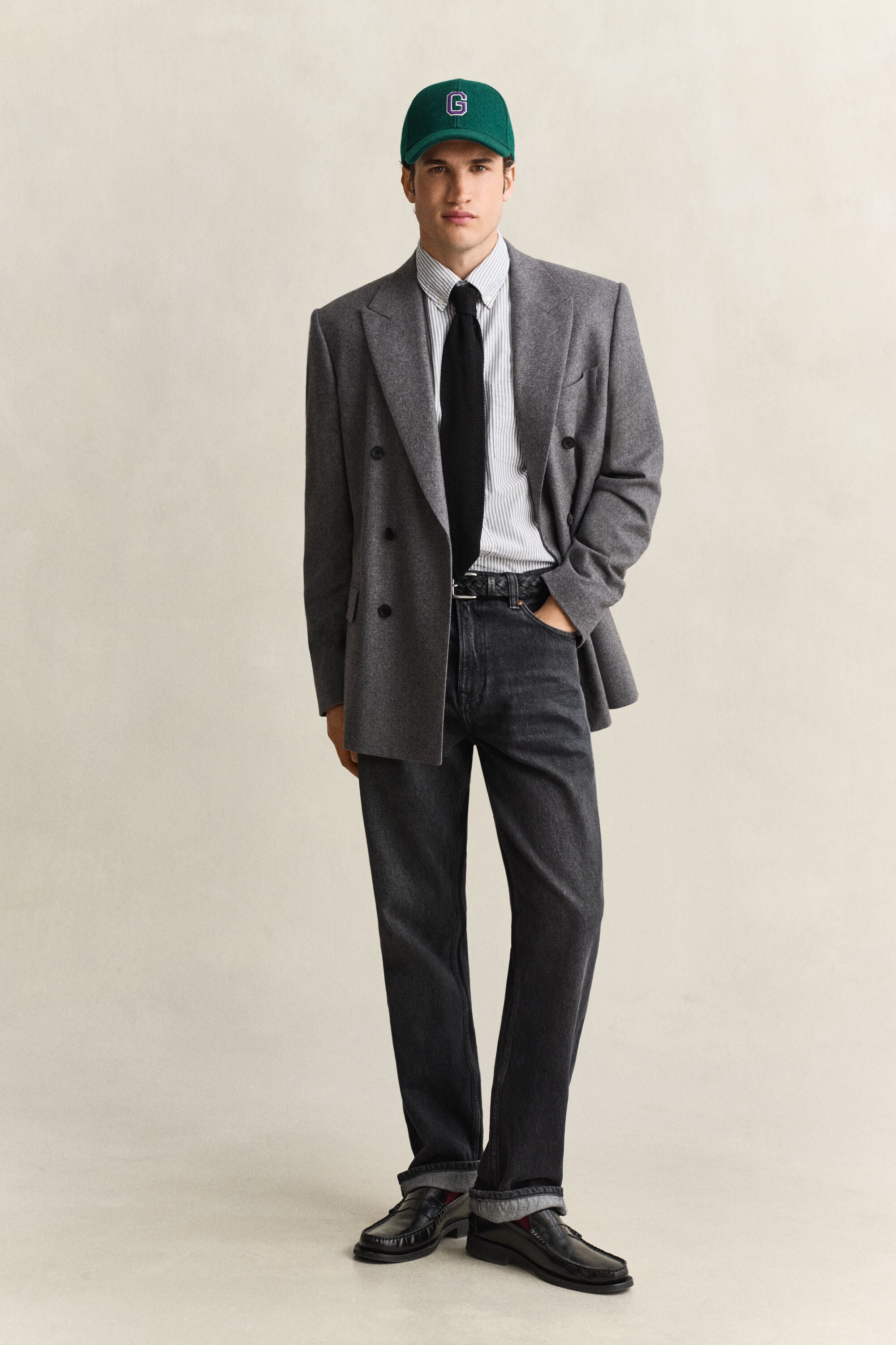 Camisa Oxford Regular Fit clásica de rayas