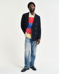 Heavy Rugger de manga corta a rayas