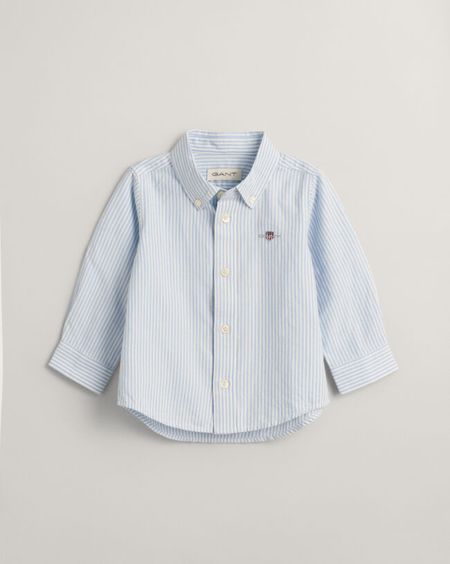 Camisa Oxford de rayas Baby
