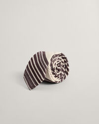 Corbata de rayas Raw Silk