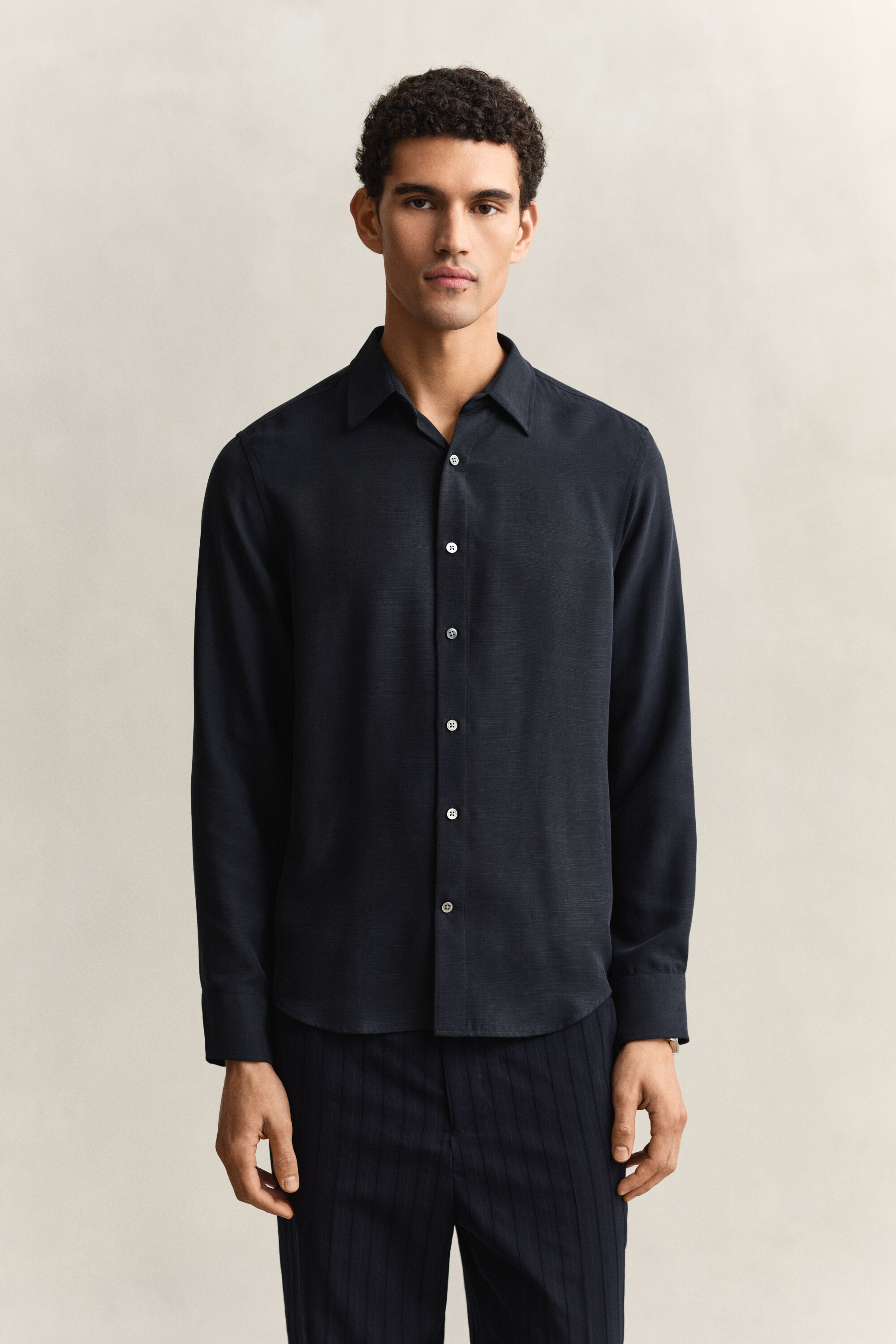 Camisa de lyocell