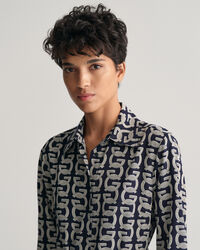 Vestido camisero G Patterned