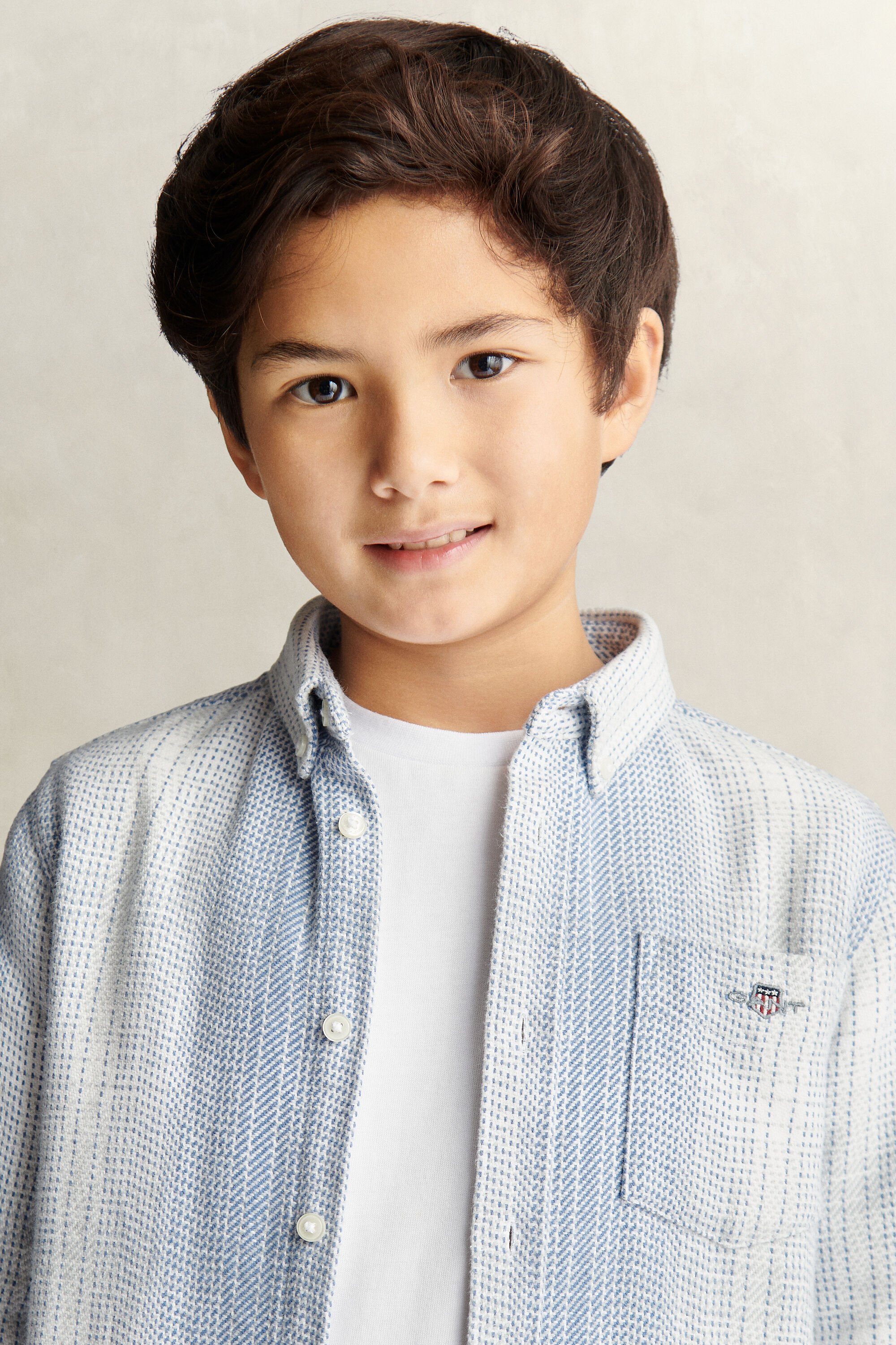 Sobrecamisa de cuadros Teen Boys