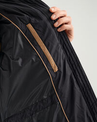 Abrigo de largo completo y plumón