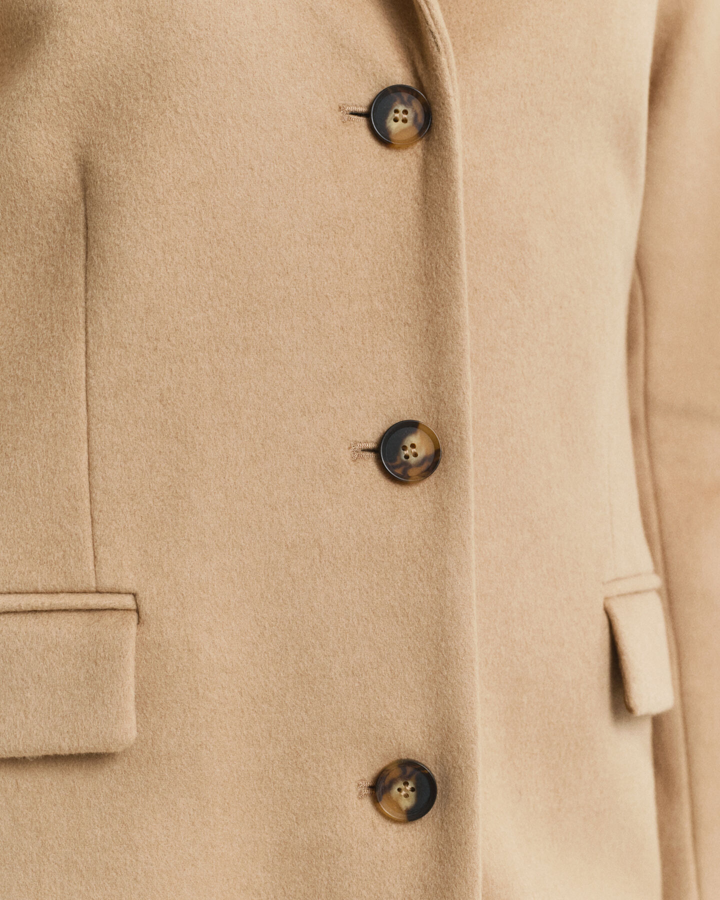 Abrigo sastre en mezcla de lana Classic