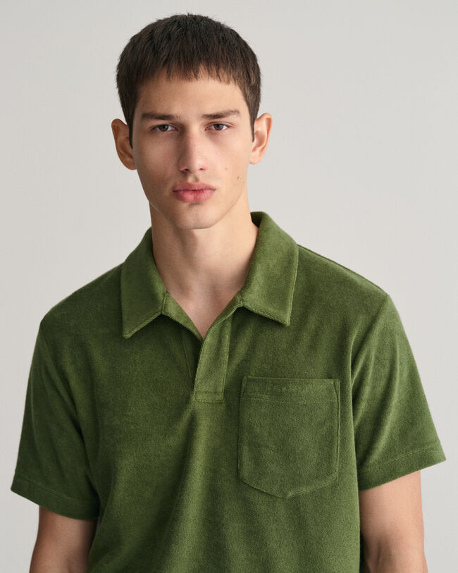 Polo de piqu&eacute; Terry Cloth