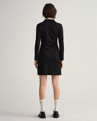 Vestido tipo polo de punto