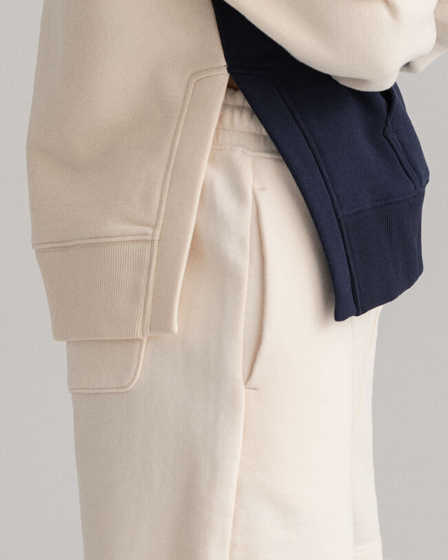 Sudadera con capucha con bloques de color