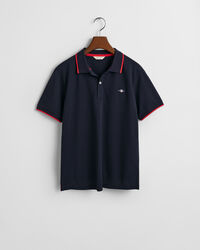 Polo de piqu&eacute; a rayas GANT Teens