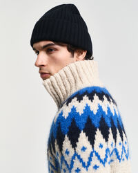 Cárdigan de jacquard con cremallera