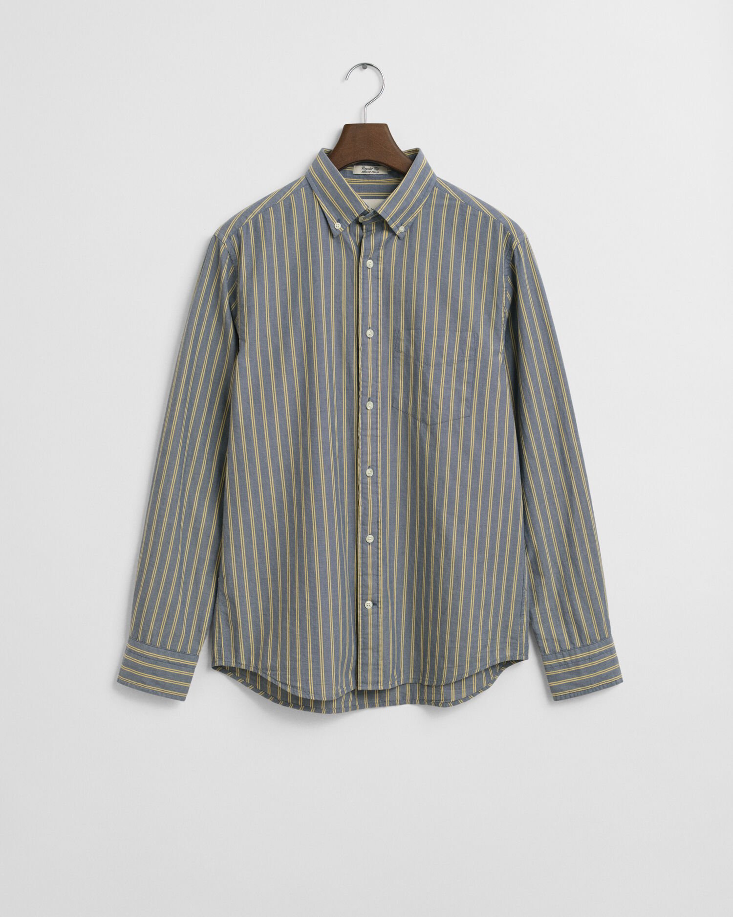 Camisa Regular Fit de popelina a rayas Archive