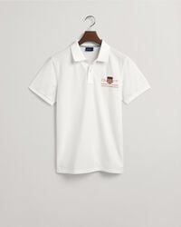 Polo de piqu&eacute; Archive Shield