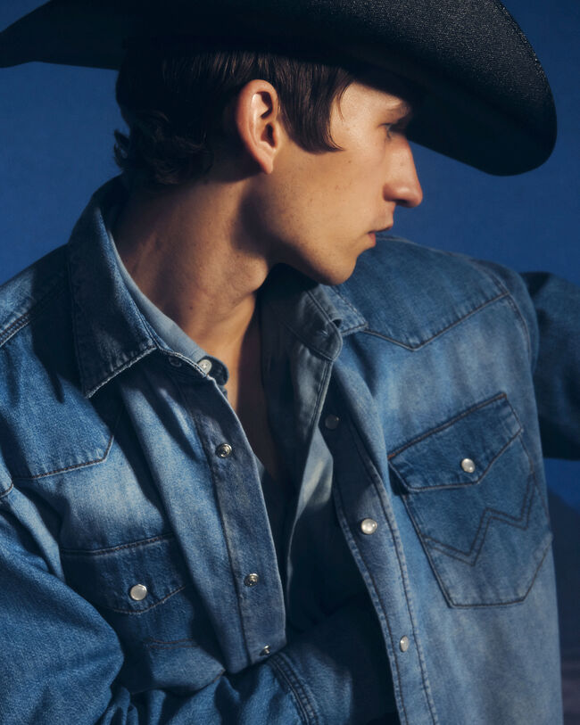 Camisa vaquera Relaxed Fit Wrangler x GANT Western