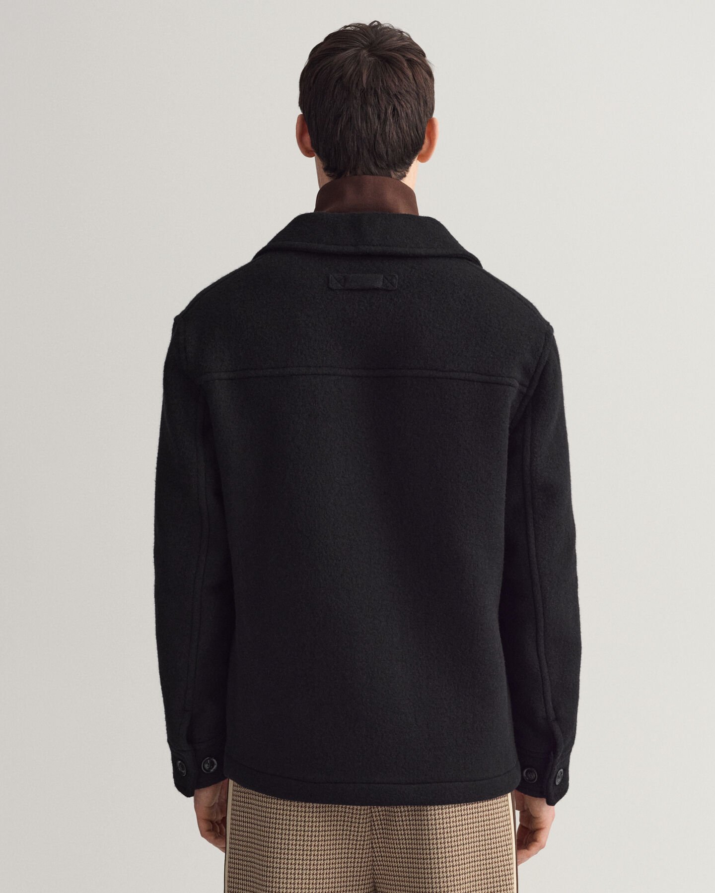 Chaqueta corta de lana