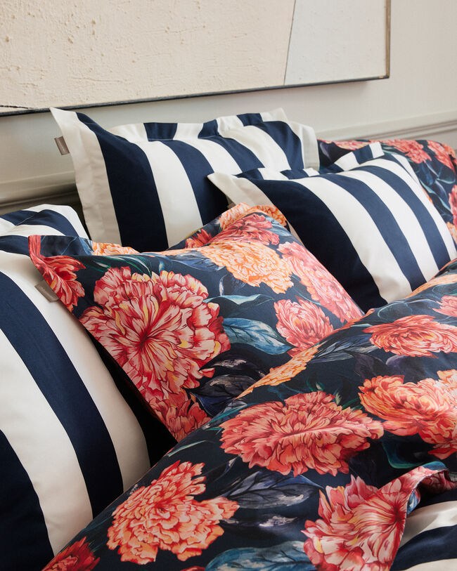 Funda de almohada con estampado Peony