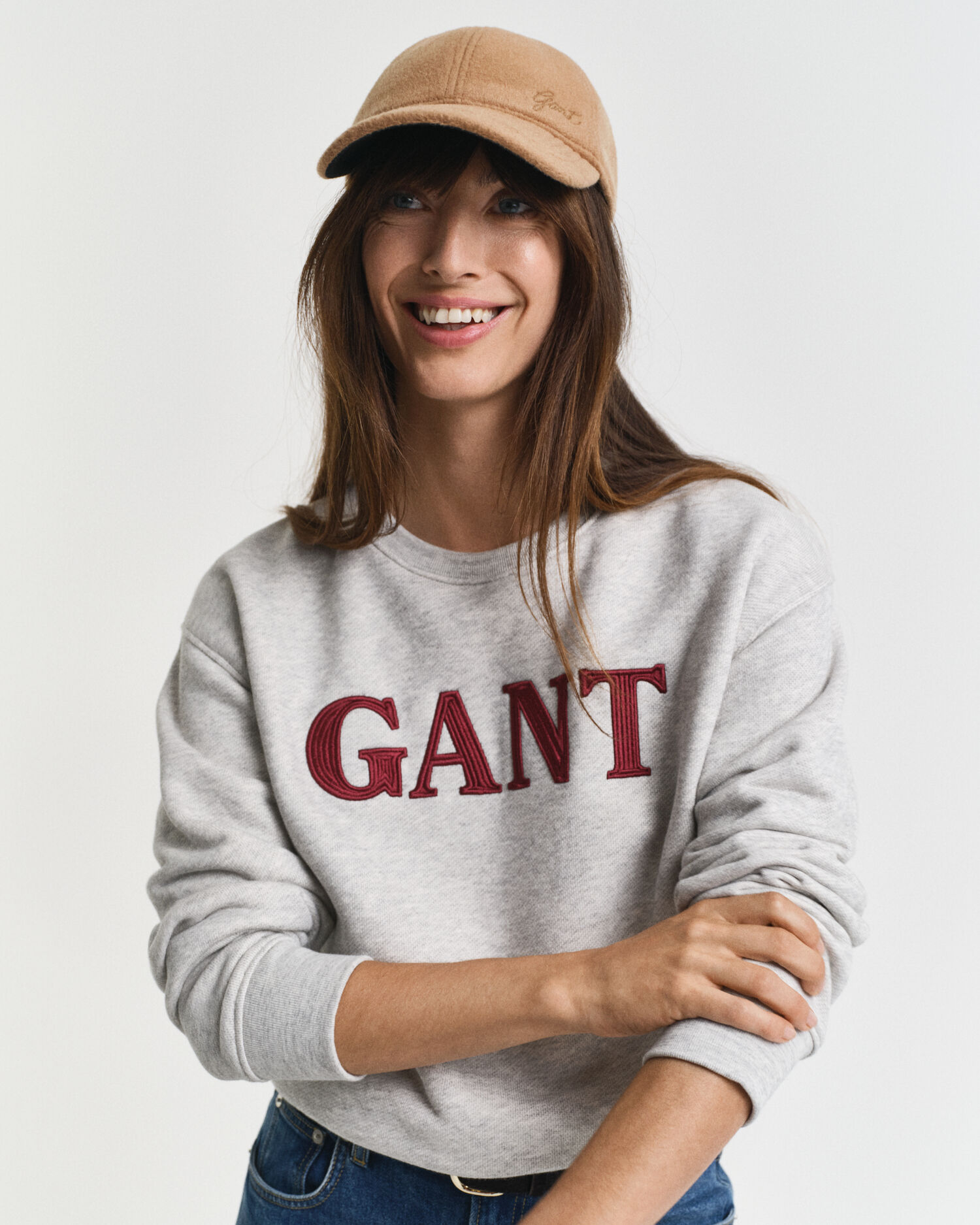 Sudadera de cuello redondo con gráfico