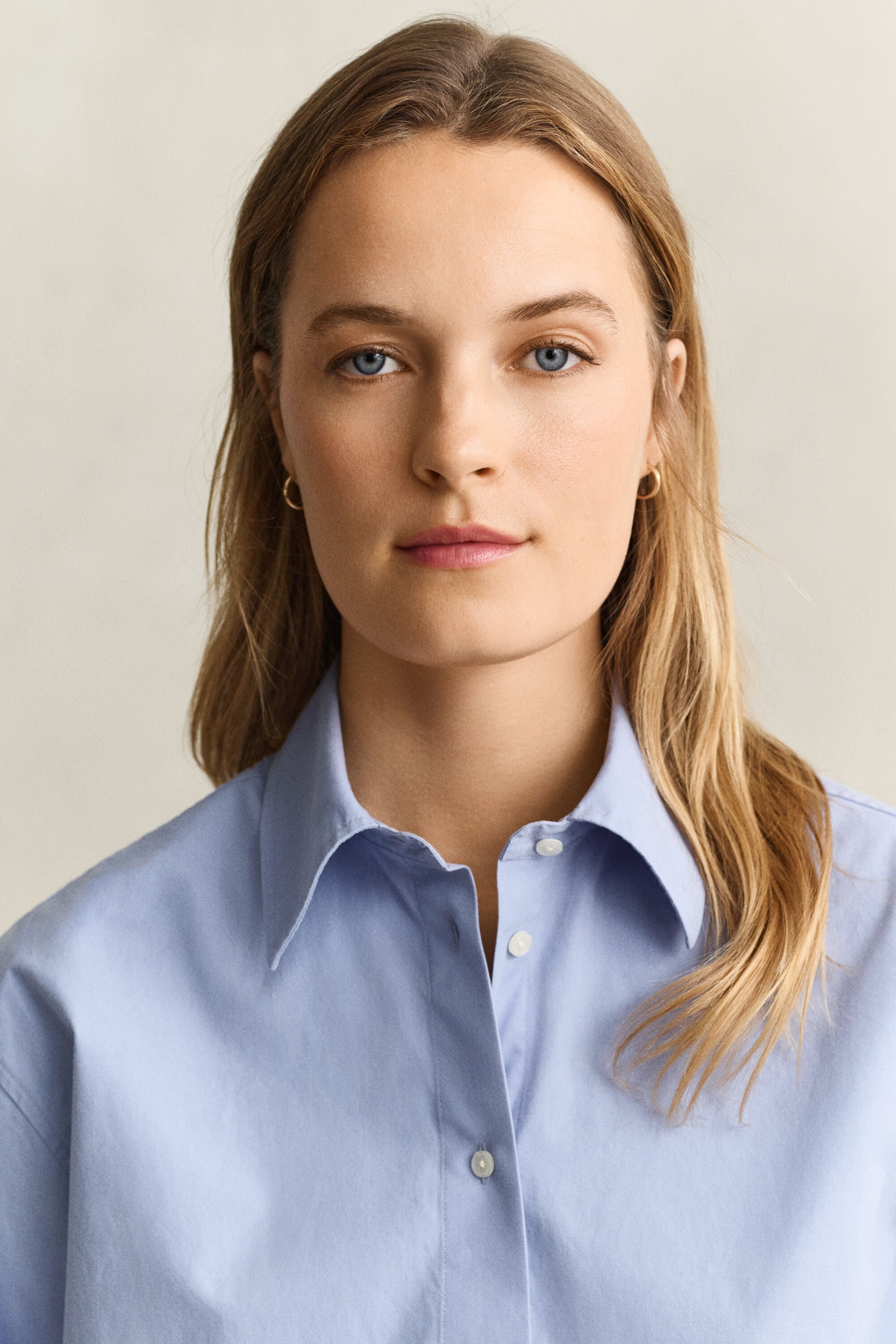 Camisa Relaxed Fit de popelina