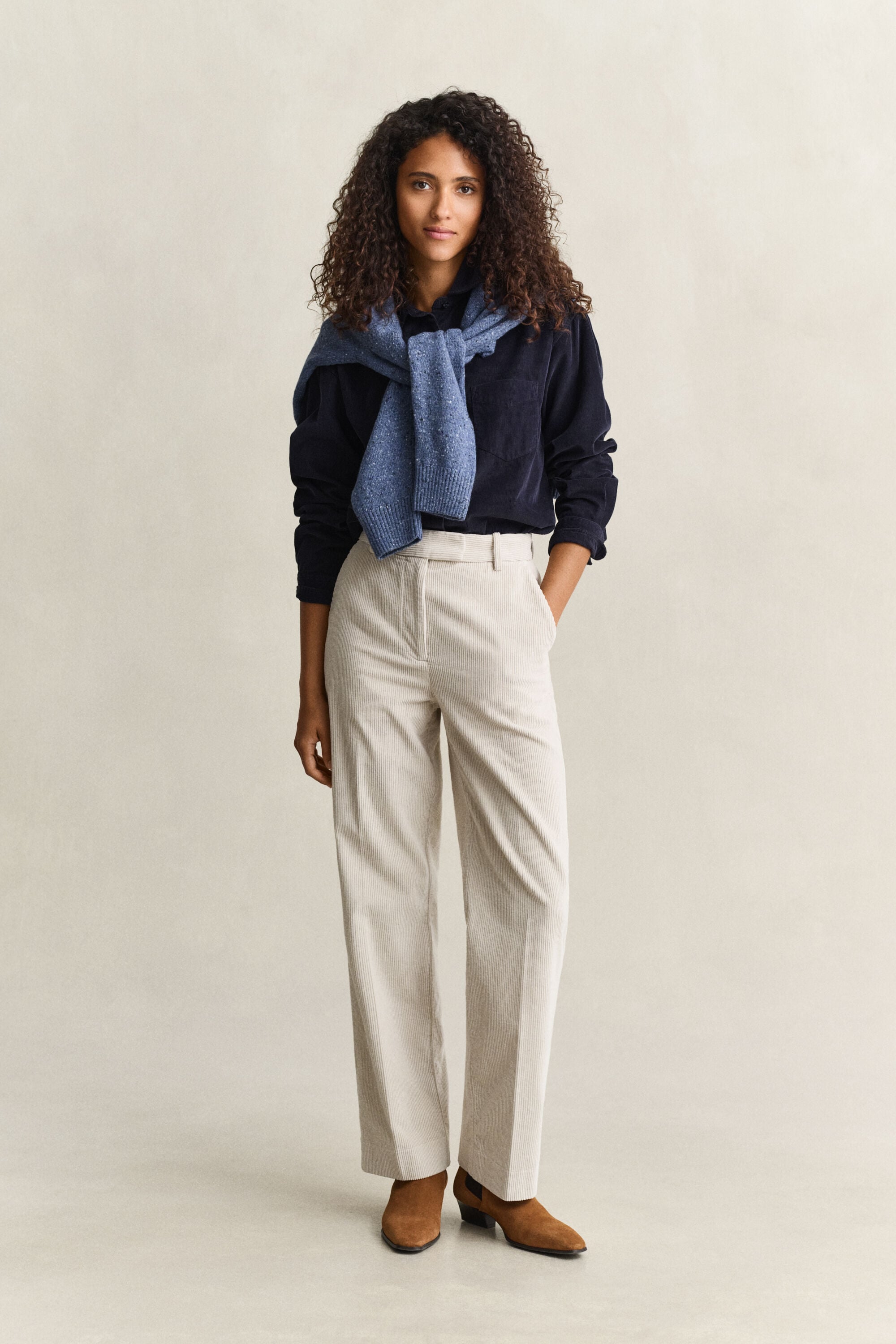 Pantalones de pana de vestir