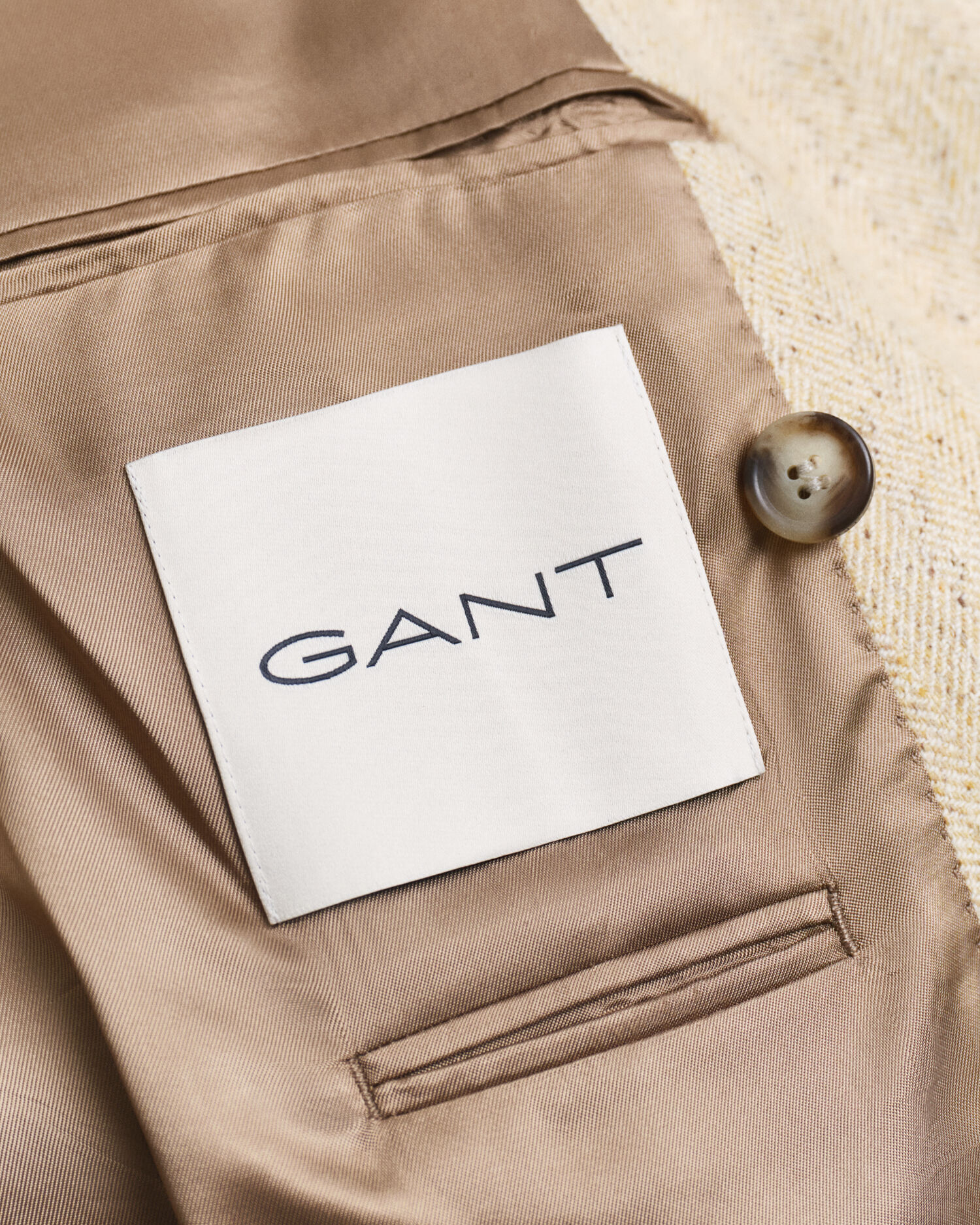 Chaqueta de traje Relaxed Fit con diseño de espiga con nepps