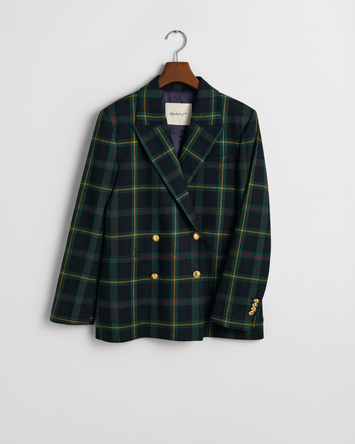 Americana de cuadros Regular Fit