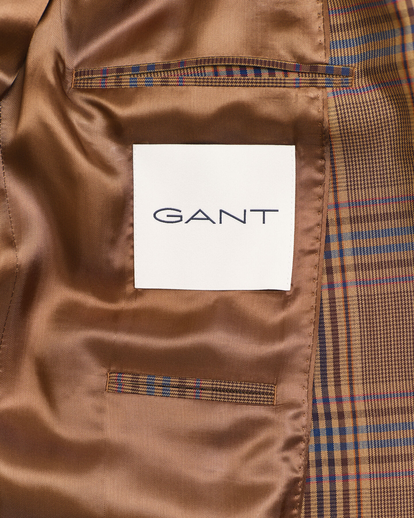 Americana Relaxed Fit de lana a cuadros