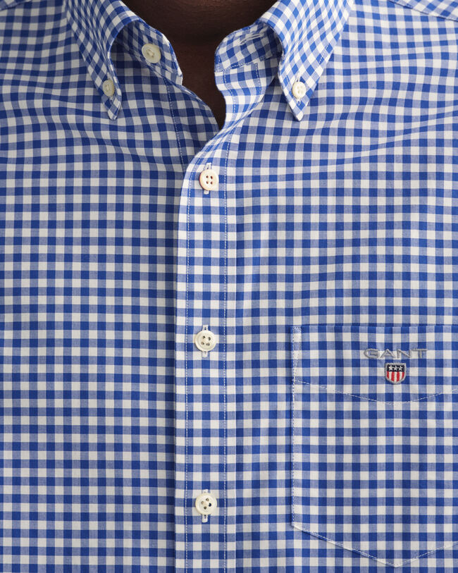 Camisa Regular Fit de velarte a cuadros Vichy