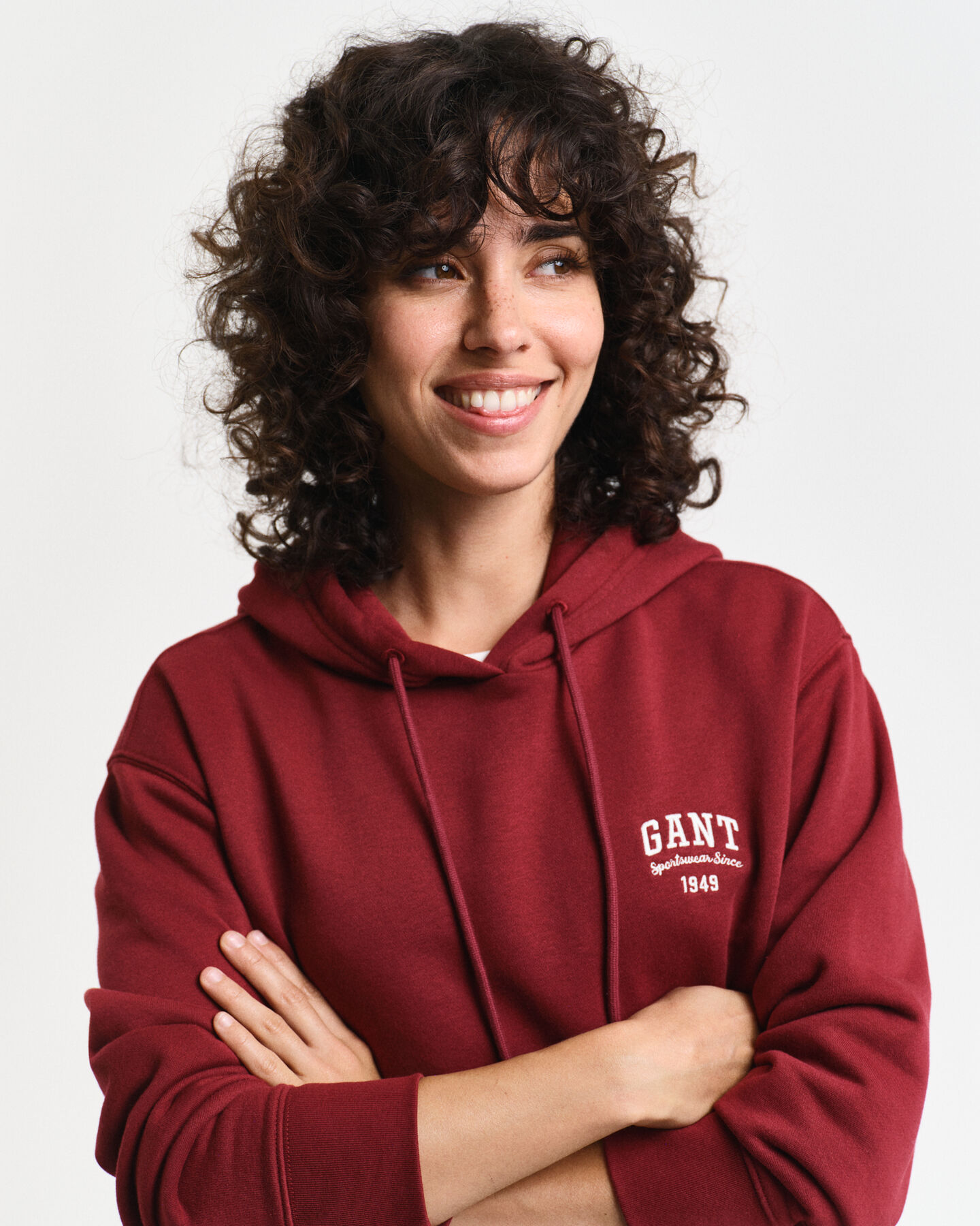 Sudadera con capucha y dise&ntilde;o de peque&ntilde;as dimensiones