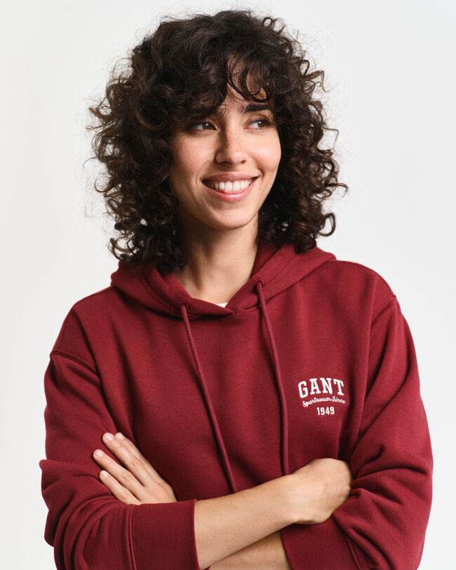 Sudadera con capucha y dise&ntilde;o de peque&ntilde;as dimensiones