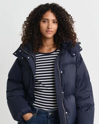 Abrigo de plumón de largo completo