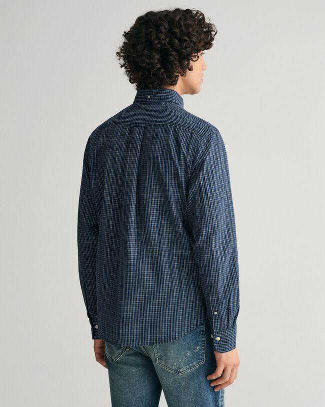 Camisa Oxford Regular Fit Archive Tattersall